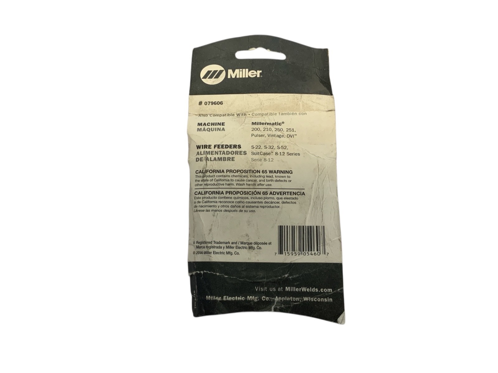 Miller 079606 Drive Roll Kit .035 VK 2 Roll