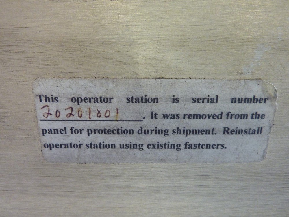 PROCESS CONTROL CONTINUOUS GRAVIMETRIC BLENDER PANEL DC (31723)