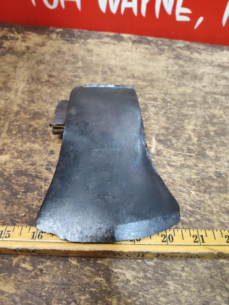 Vintage PLUMB 3-2 Single Bit Axe Ax Head Only