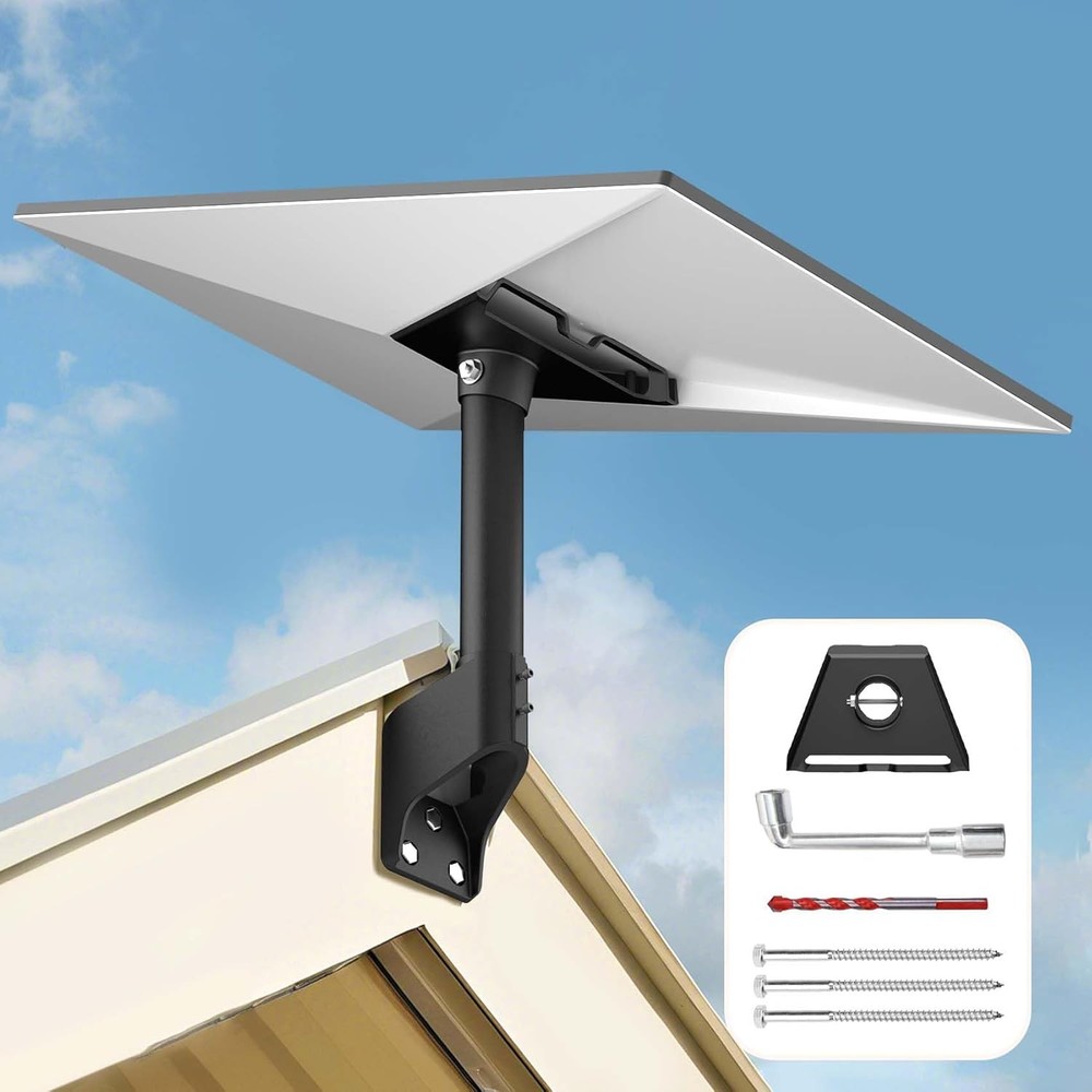 Starlink Gen 3 Mount, 360° Adjustable Starlink Short Wall Mount Compatible with