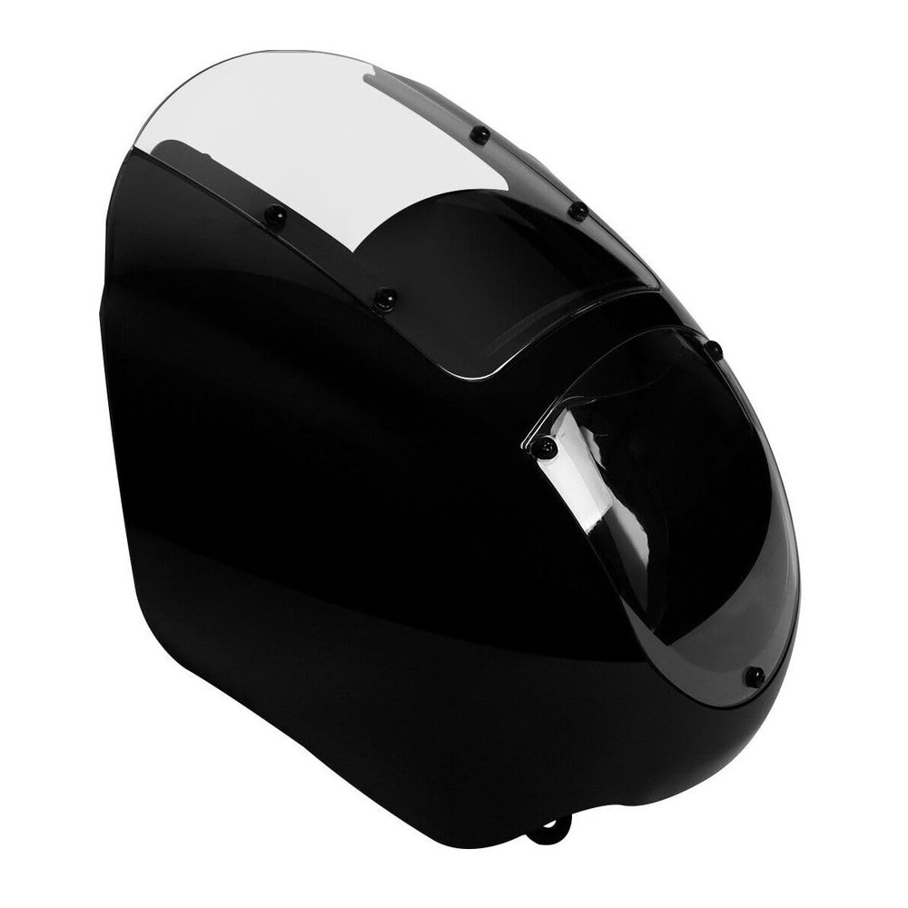 Black Quarter Fairing Clear Windshield Kit