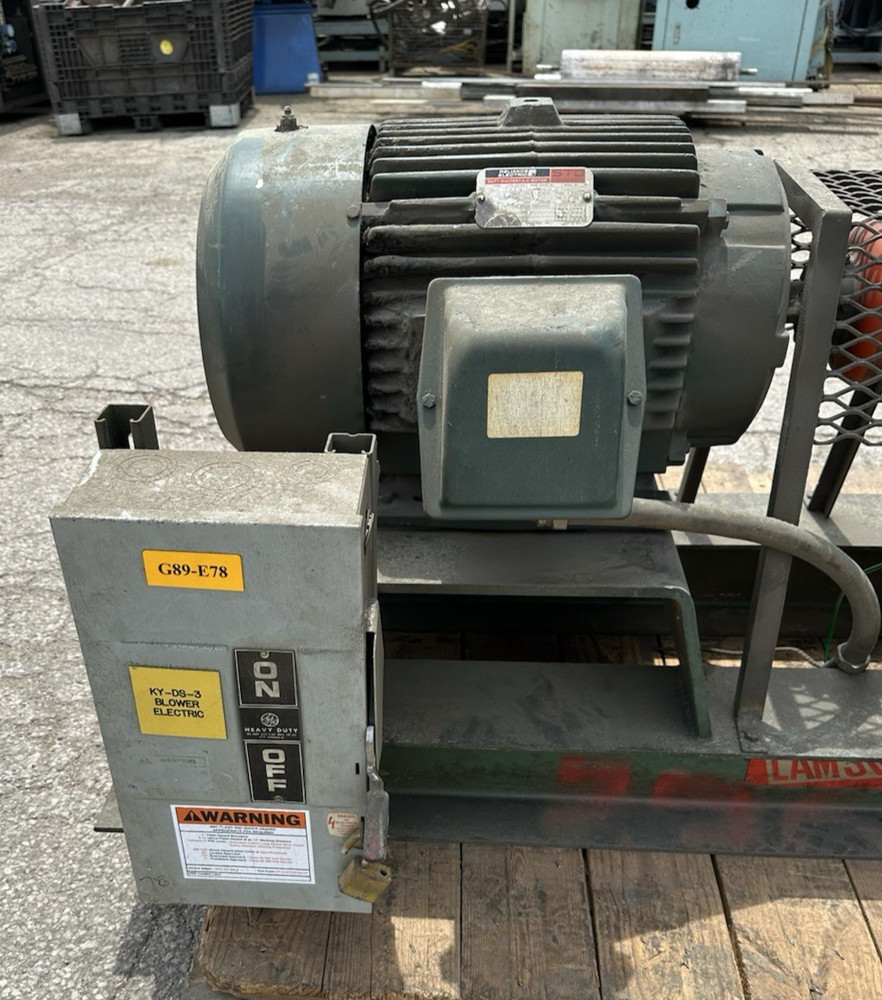 Lamson,E4-AD,650 CFM 20HP Multi Stage Centrifugal Blower