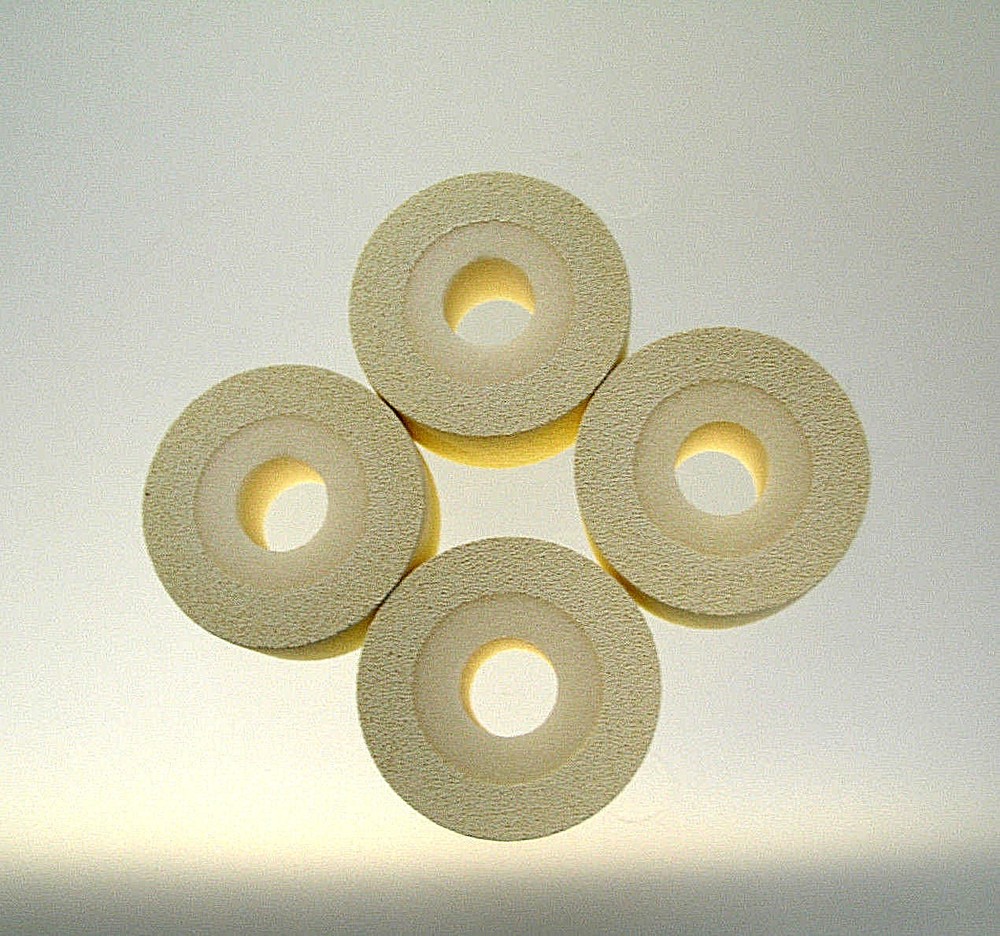 4 WHITE INK ROLLS FOR FRD-1000 CONTINUOUS BAND BAG SEALER & CODE PRINTER MACHINE