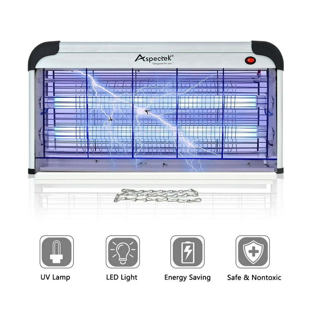 Aspectek 40W Electronic Bug Zapper Indoor Insect Killer