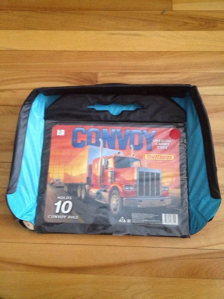 matchbox carry case 1989 convoy