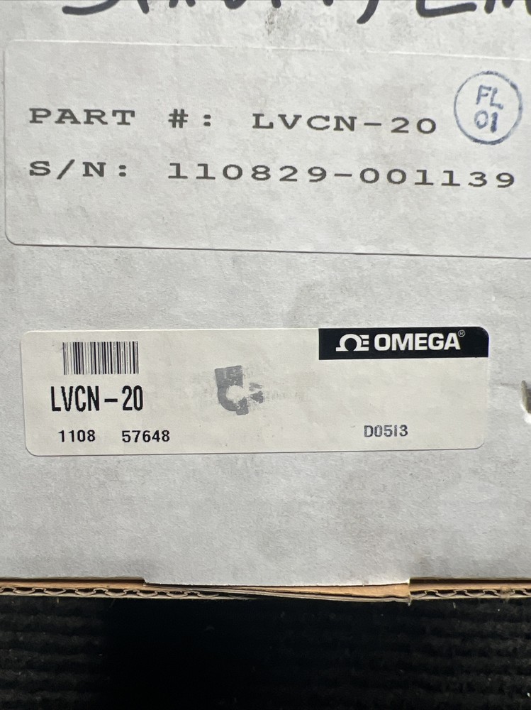 NIB OMEGA LVCN-20 DUAL SENSOR LEVEL CONTROLLER (191)