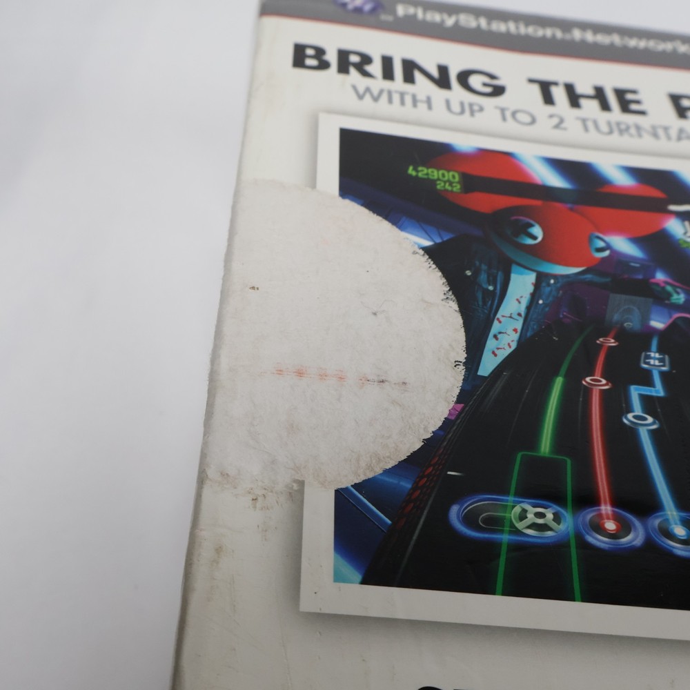 Activision DJ Hero 2 PS3 Wireless Turntable Controller & Game Disc Bundle