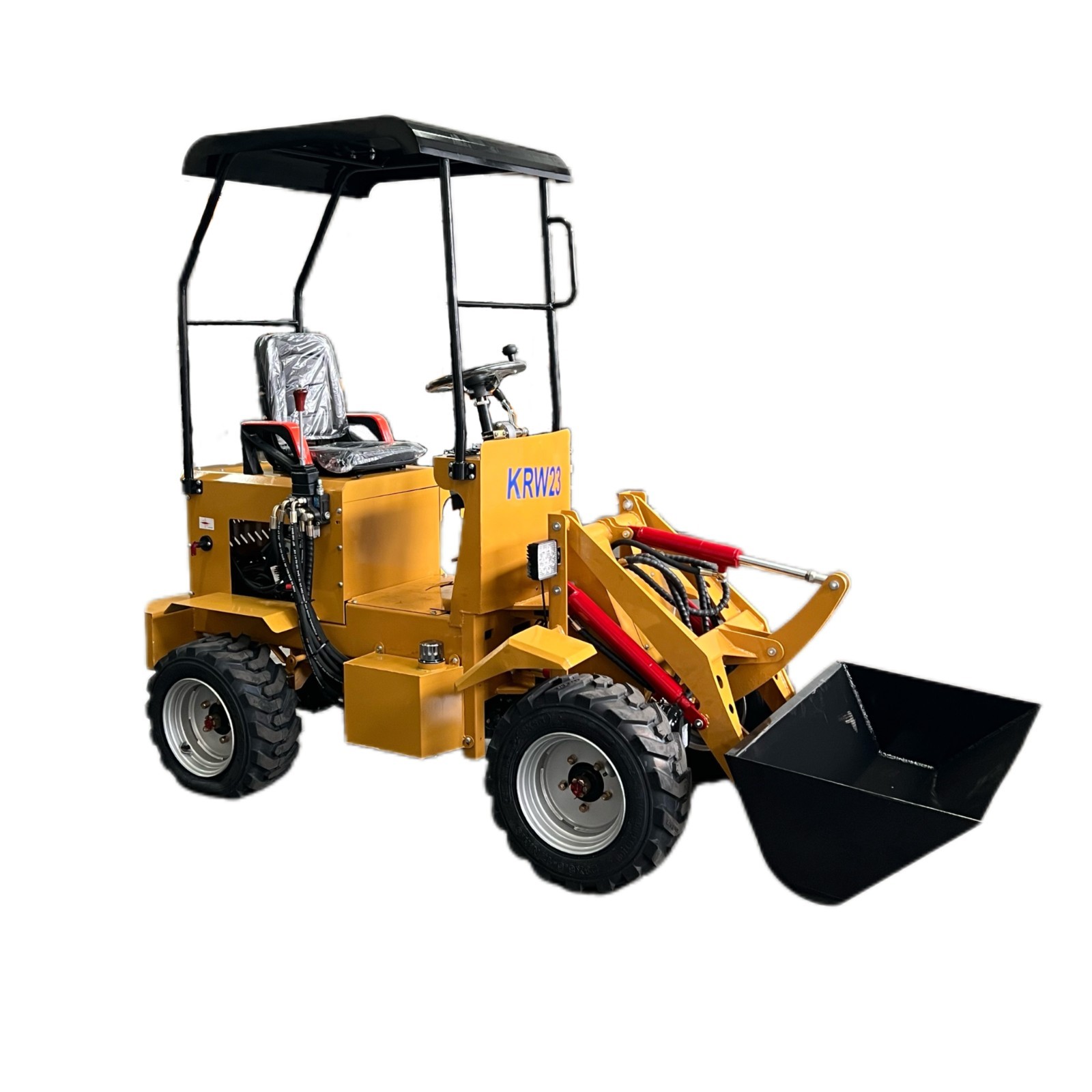 AGT 2025 24HP Wheeled Mini Skid Steer Loader, Rato Gas Engine