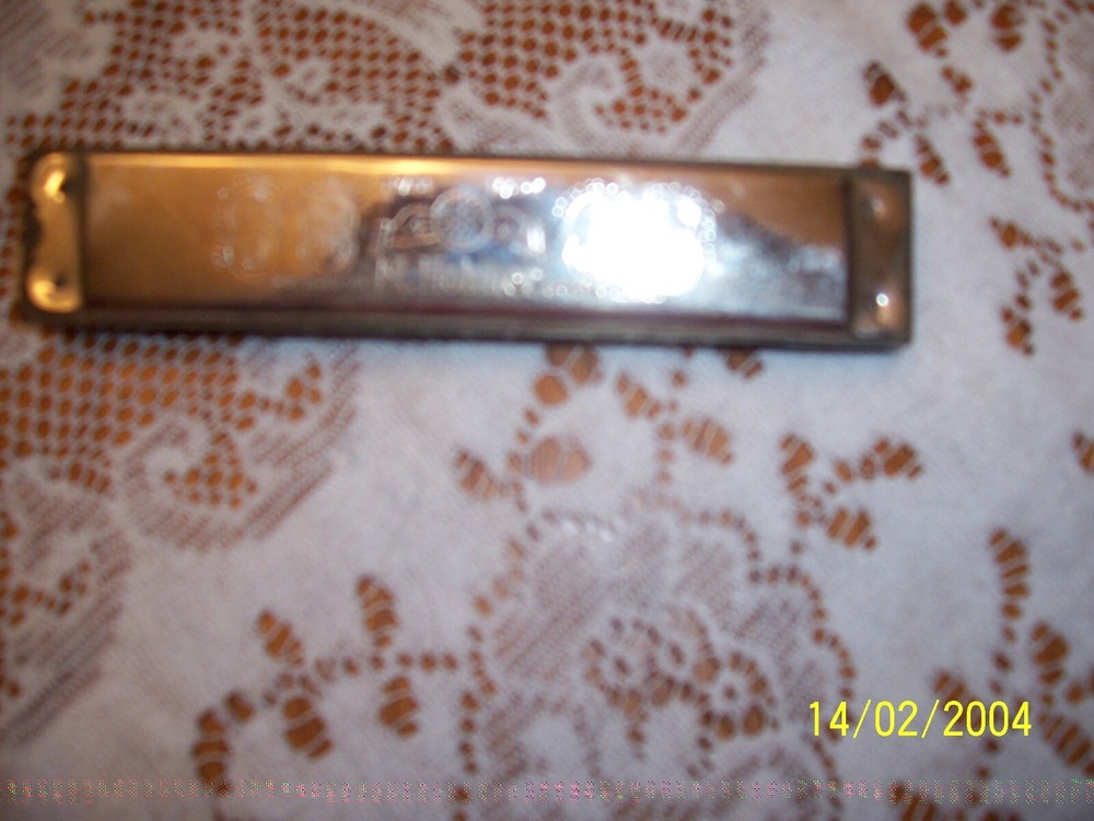 The Echo Harp Germany M. Hohner Harmonica With Box