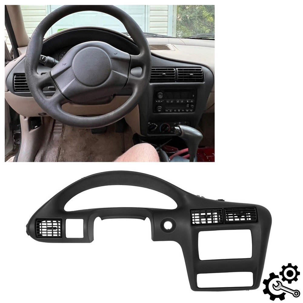 For 2000-2005 2004 Cavalier Dash Panel Speedometer Trim Bezel Rep. for #22698064