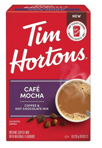 Tim Hortons Cafe Mocha Packets, 8ct×28g
