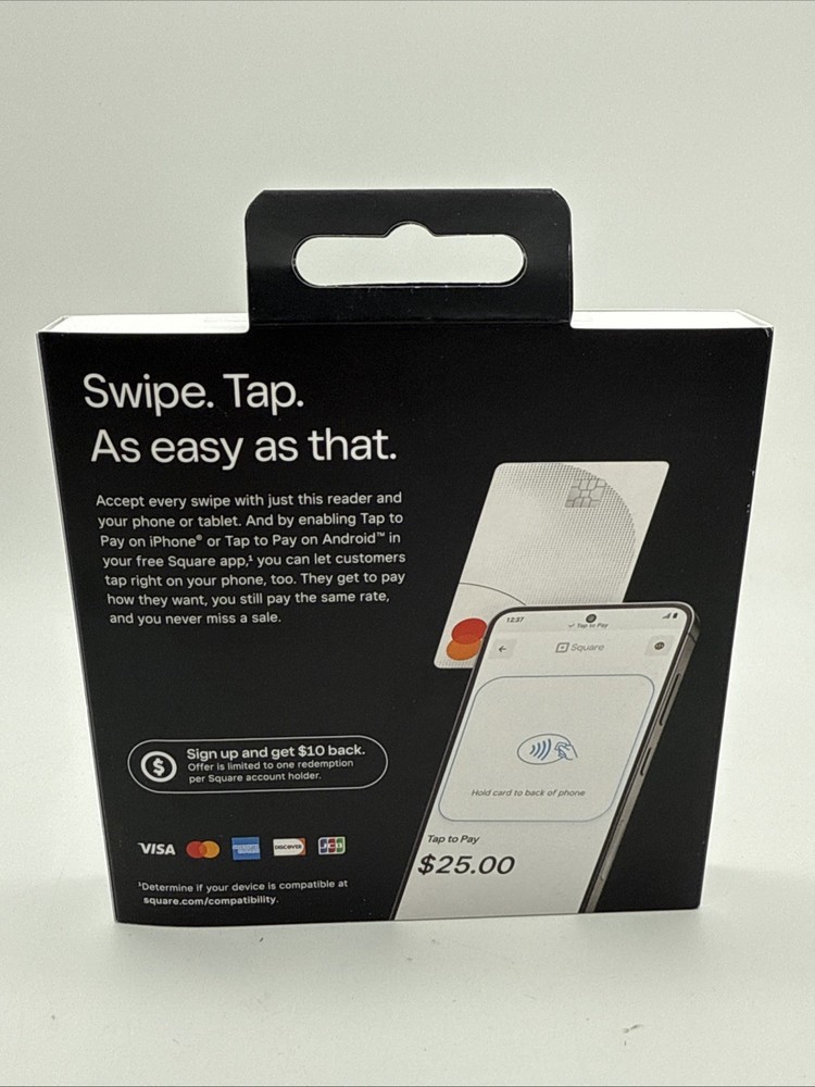 Square Reader for Magstripe USB-C – Mobile Credit Card Swipe Reader