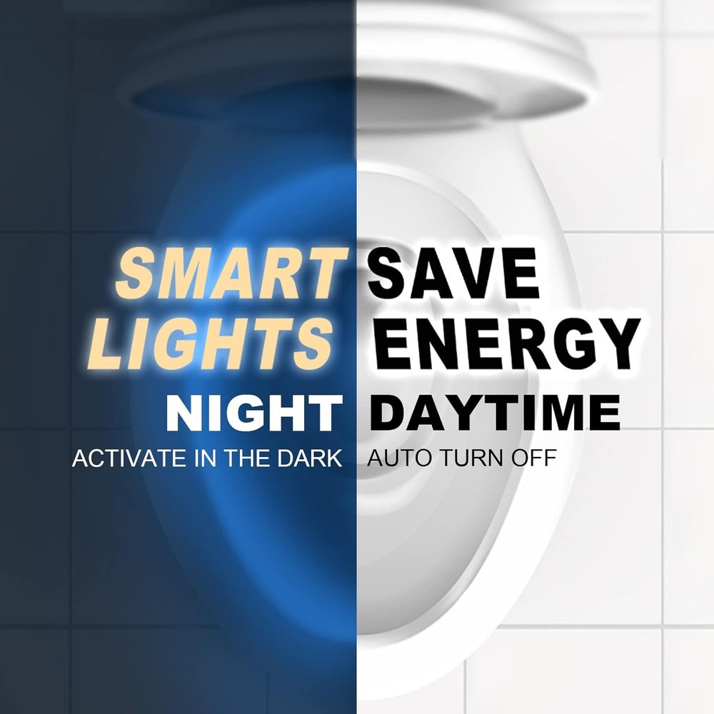 Toilet Light Motion Sensor Color Changing
