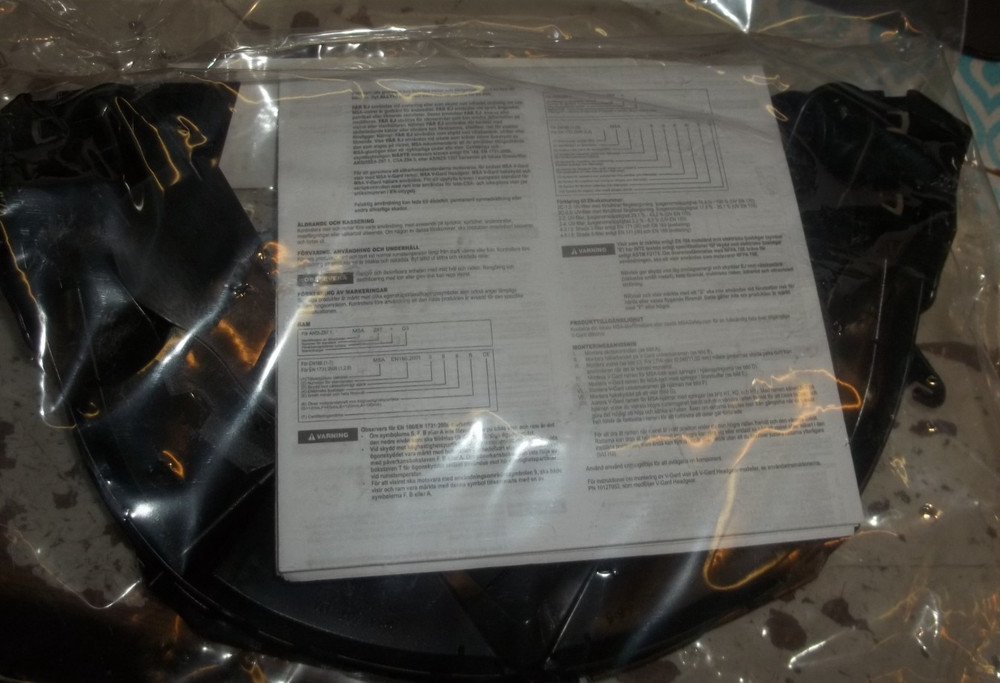 MSA V-GARD FACESHIELD FRAME FOR SLOTTED CAPS ACCESSORY 10115730 (482)