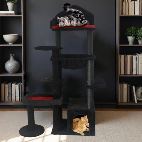 Cat Tree Black Gothic-style cat tree / Cat bed, habitat
