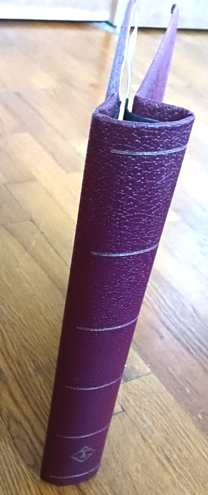 Lighthouse Springback Binder Red No Pages Excellent Condition