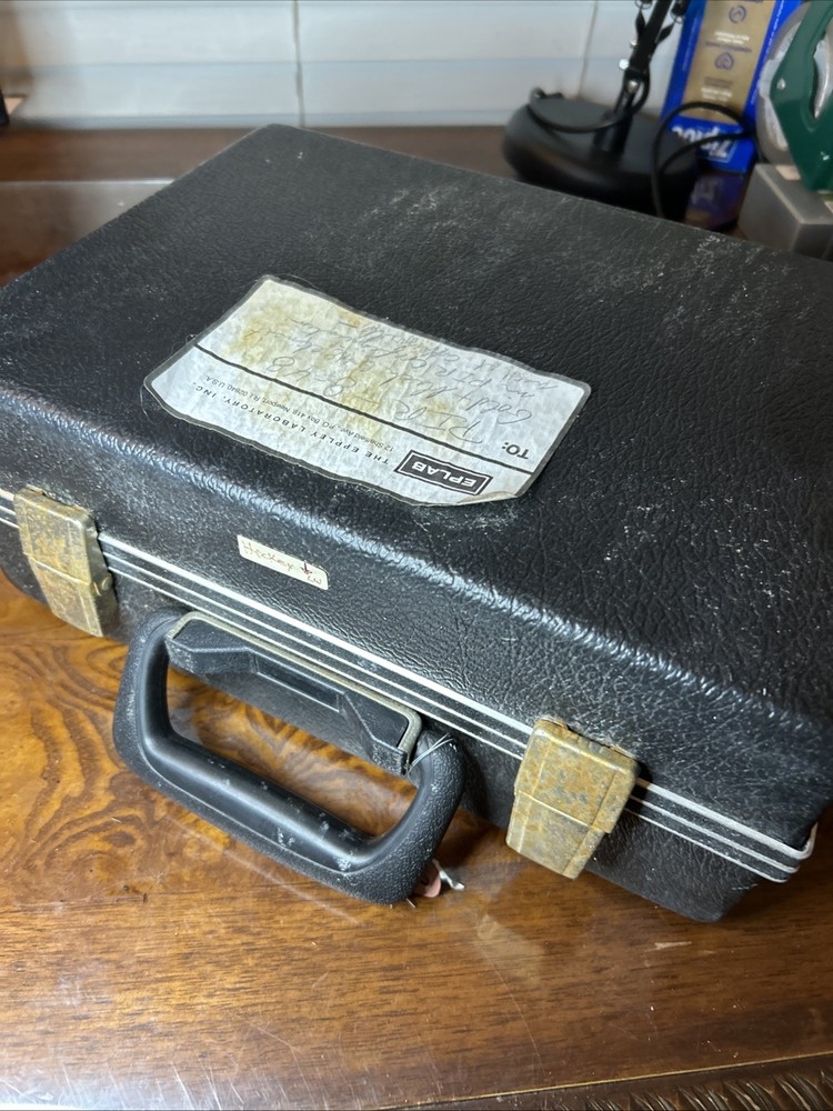 Eppley Pyranometer With Case And Cord Model 2