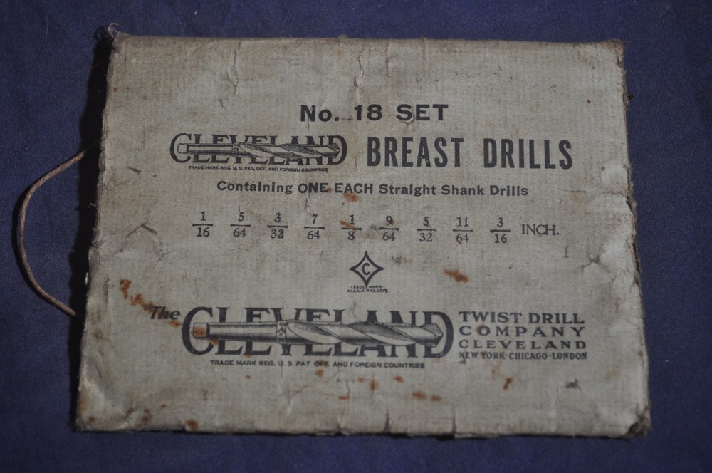 #18 Set Cleveland Breast Drills Case