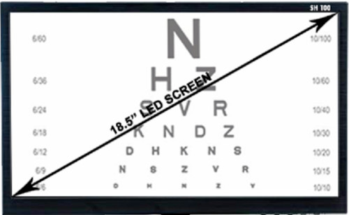 Optometry Vision Chart Testing Equipment free shipping