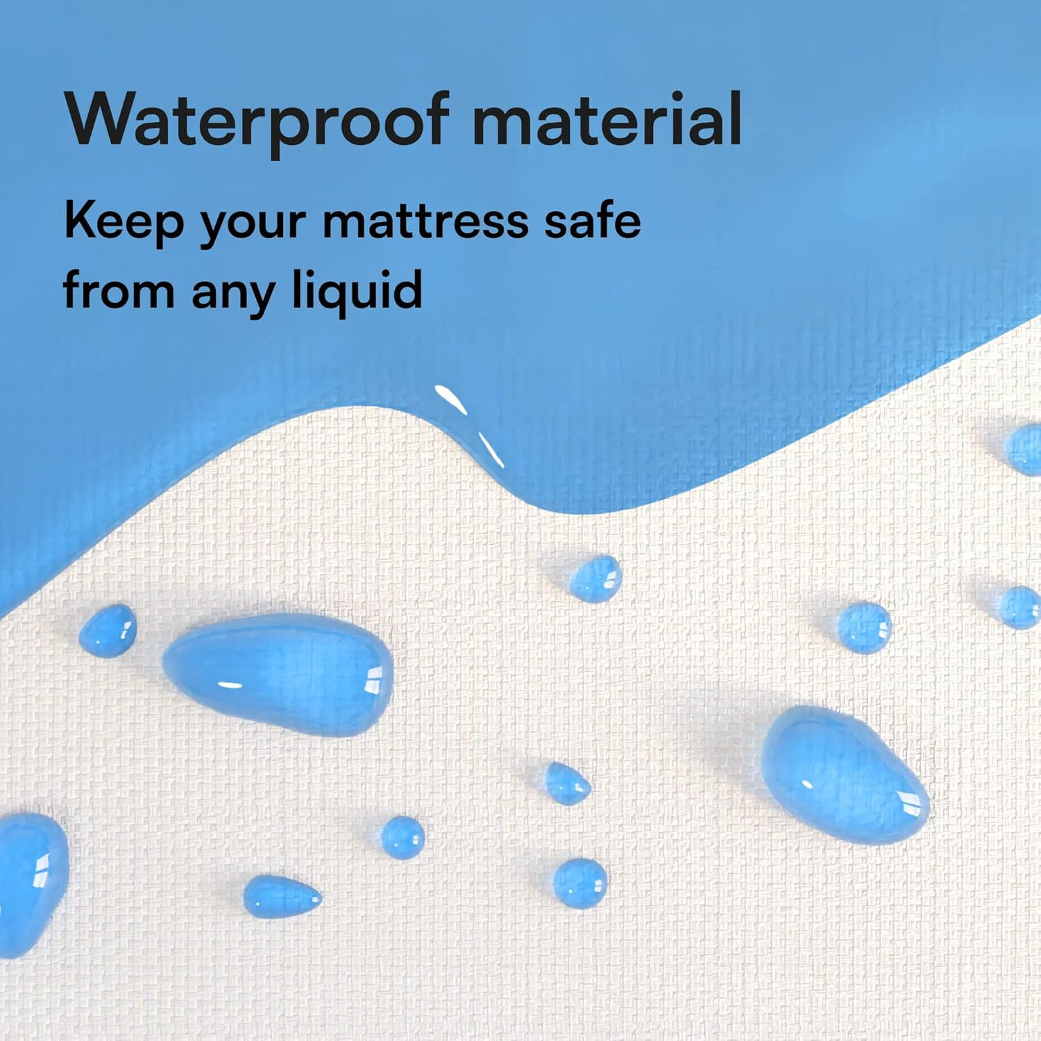 Niagara Waterproof Mattress Protector Queen 60X80 Cover Deep Pocket Breathable N