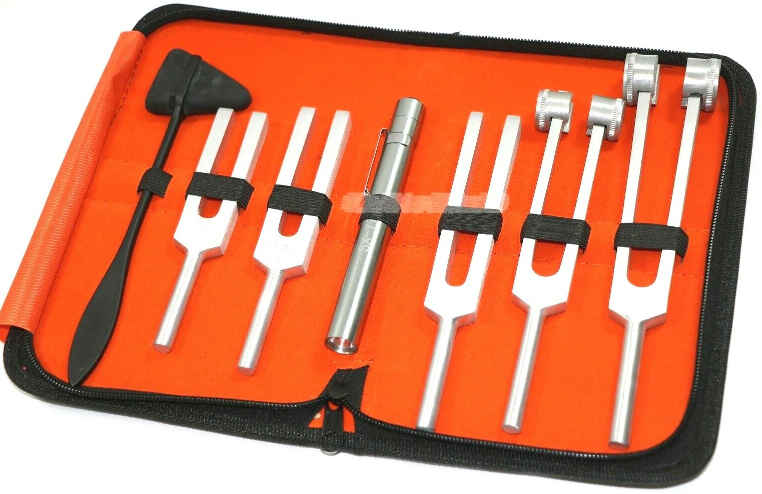 7 Tuning Fork Set Medical Surgical Chiropractic Physical Diagnostic instruments