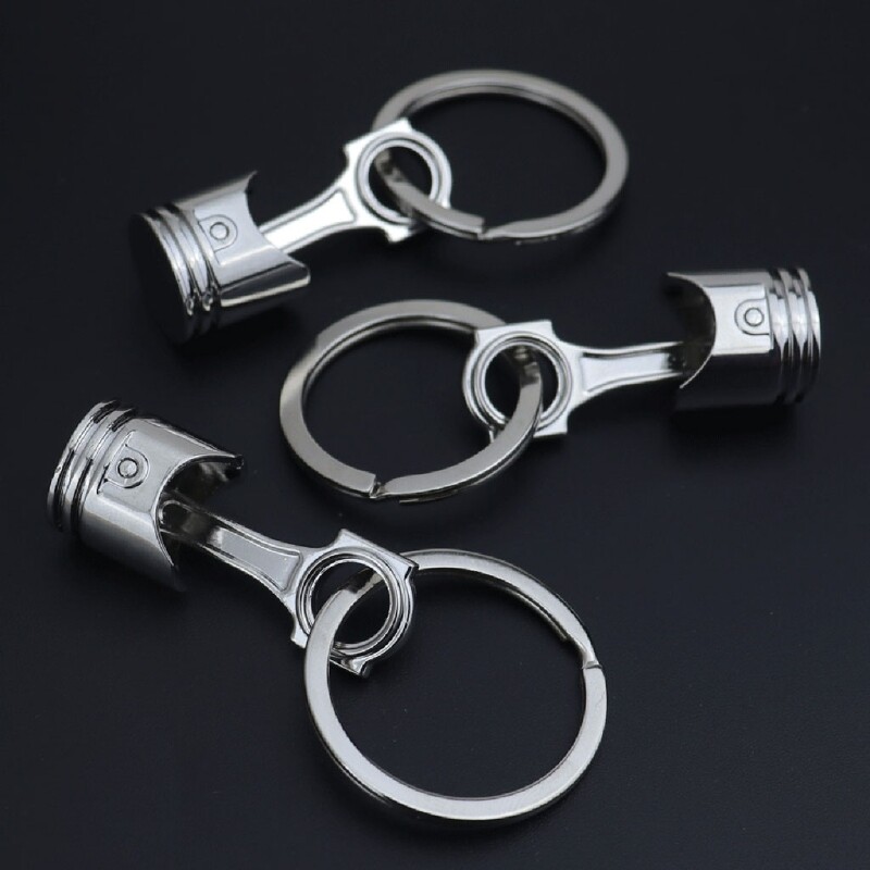 Personalized Car Engine Keychain Pendant Car Modification for Creative Gi