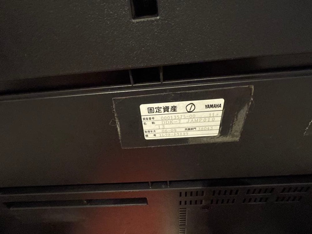 Yamaha D-Deck DDK-7 Electone Keyboard w/hard case Operation confirmed