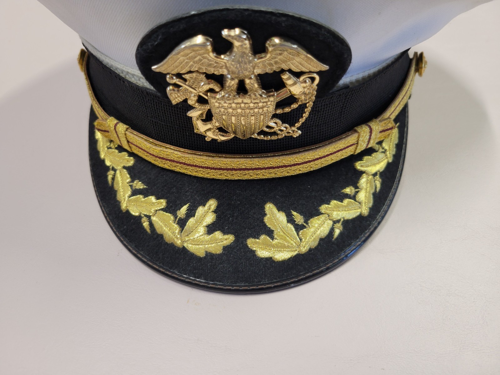 US Public Health Service USPHS Senior Officers Dress Hat Bancroft Cap Size 6 7/8