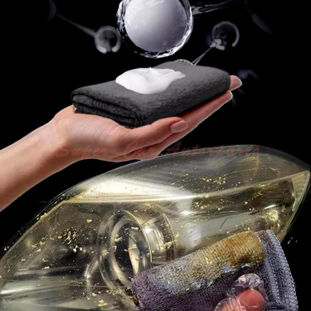 Automotive Headlamp Restoration Fluid Kit 180ml Headlight Polishing Cleaner 2026