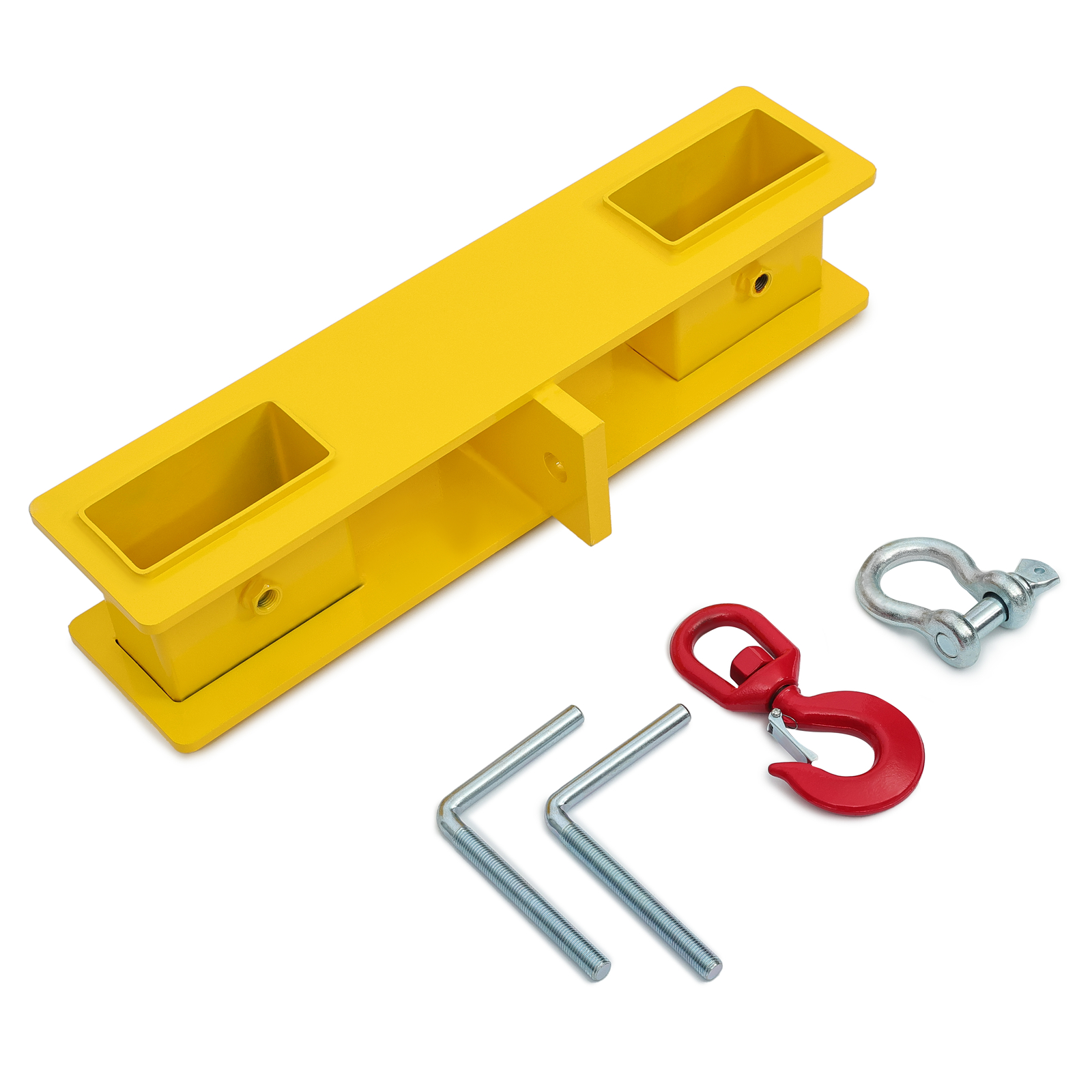 Forklift Lifting Hook Attachment Mobile Forklift Crane with Swivel Hook 4800lbs