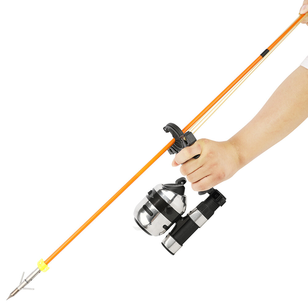Bow Fishing Spincast Reel Slingbow Catapult Sling Archery Hunting Bowfishing