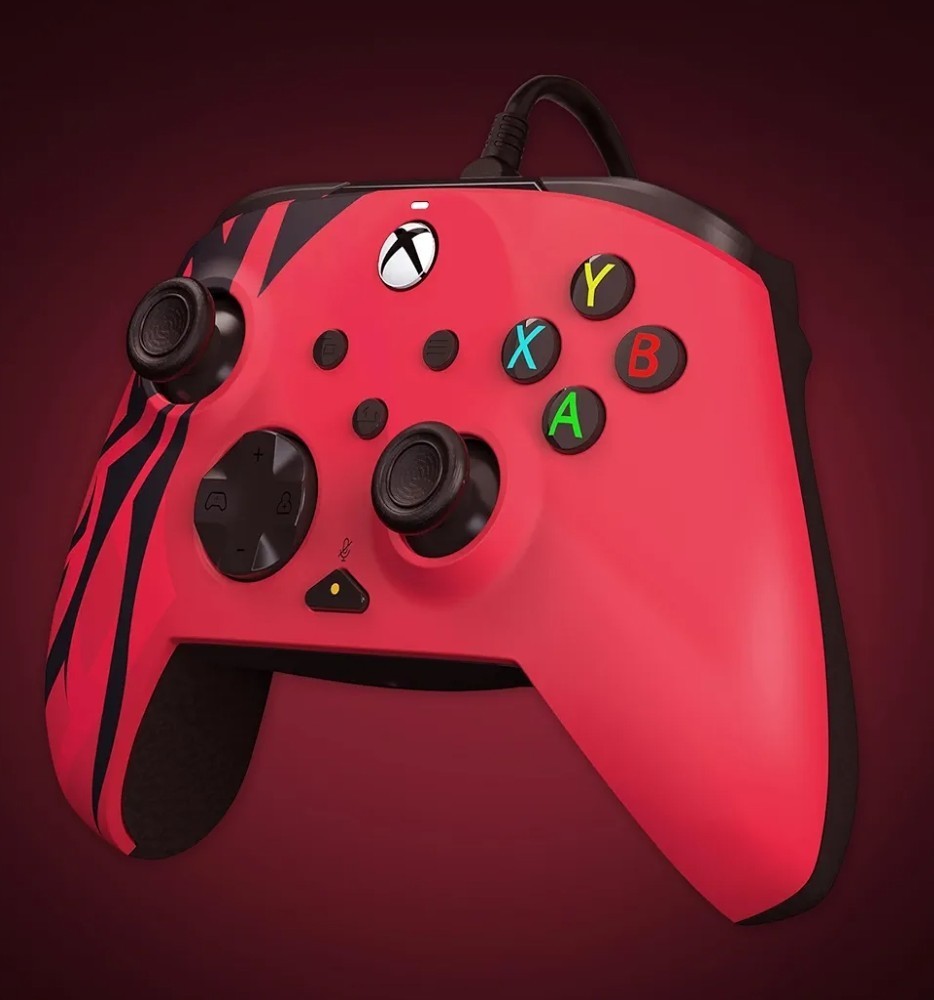 PDP Xbox Series X|S REMATCH Controller + AIRLITE Headset Red Open Box