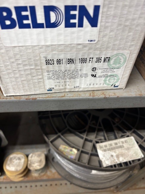 9923 001 1000 BELDEN WIRE