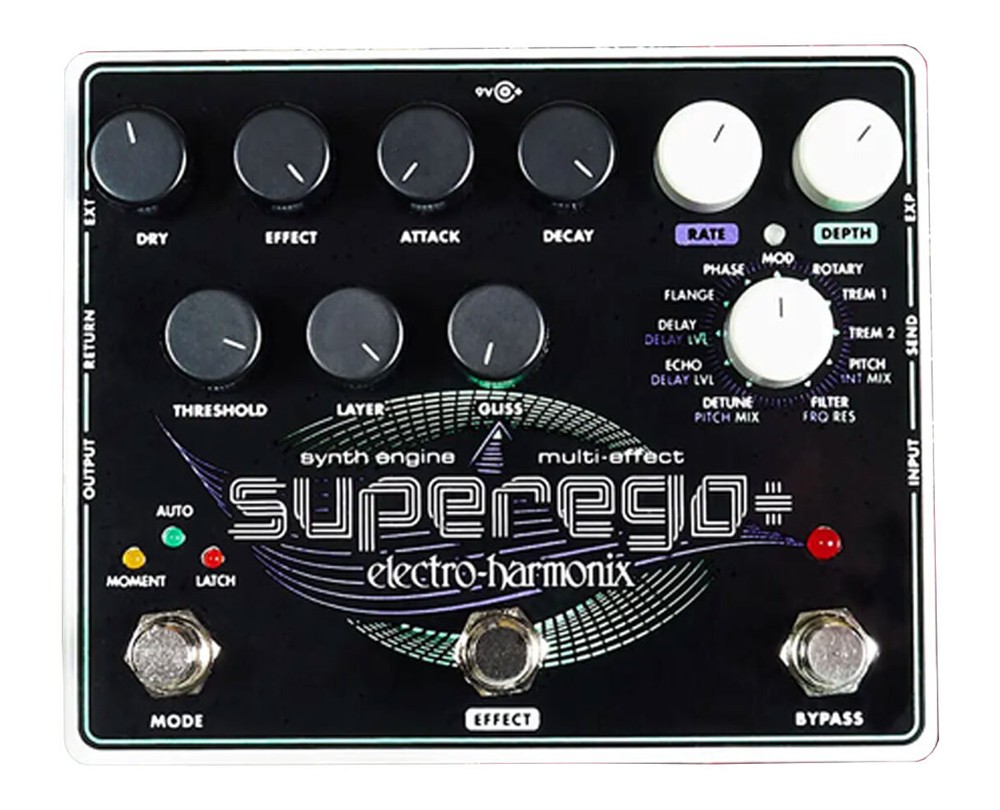 Electro-Harmonix Superego + Super Synth Engine Pedal