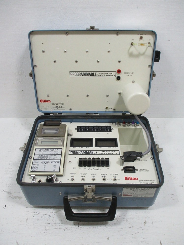 Gilian Instruments RD-113 Programable Atmospheric Tracer Sampler D-800015 A