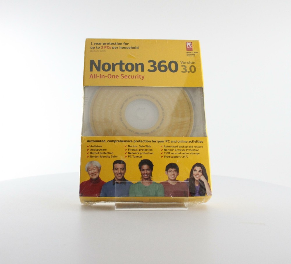 Norton 360 3.0 1-User / 3PC (20005480)