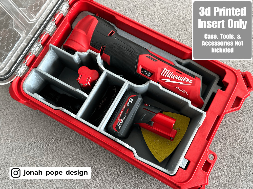 Milwaukee Packout Insert for M12 Fuel Multi-tool  (Insert Only)