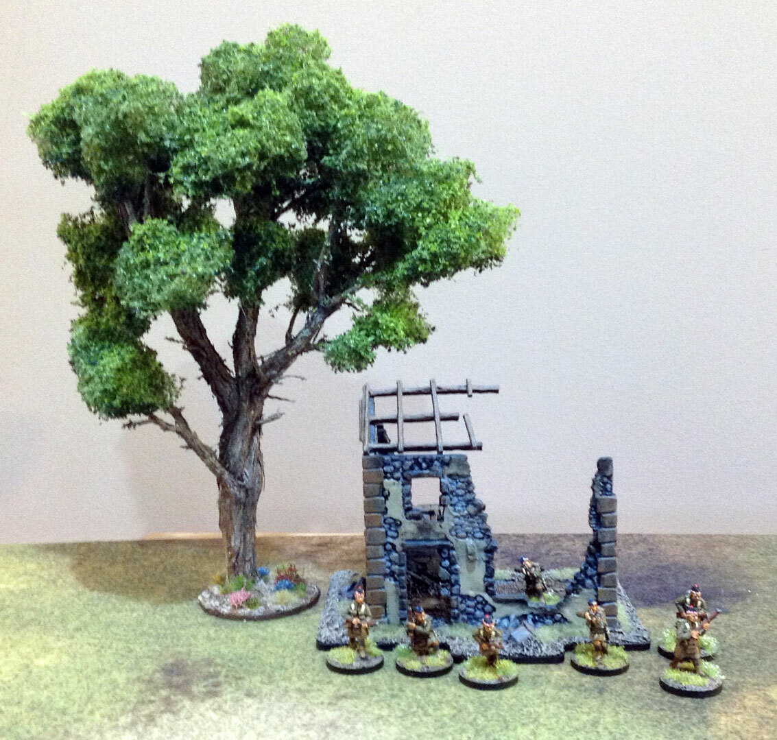 SAGEBRUSH Deciduous Wargaming Railroad Miniature TREE ARMATURES Scale Scenery