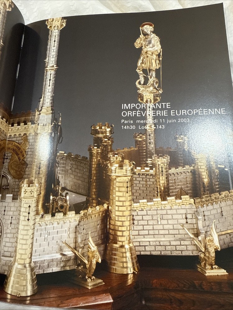 Sotherbys 2003 Paris Important Silver Auction Catalog Reference June 11