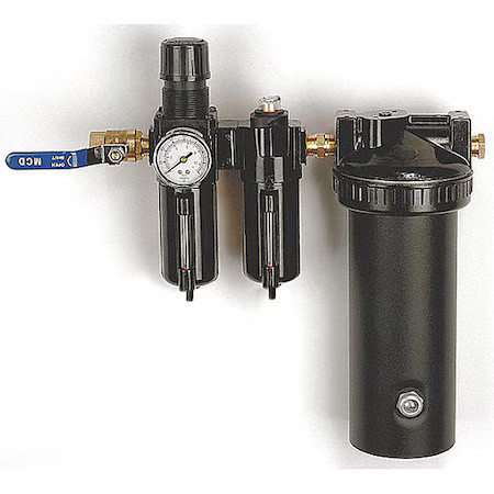 Speedaire 2Ynl7 Desiccant Dryer, 4 Stage, 25 Cfm