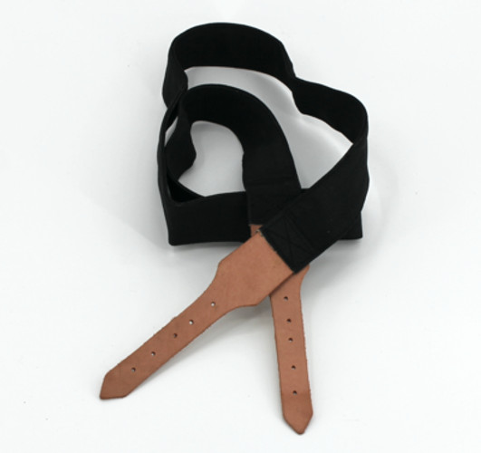 Confederate Black Canvas Cartridge Box Sling