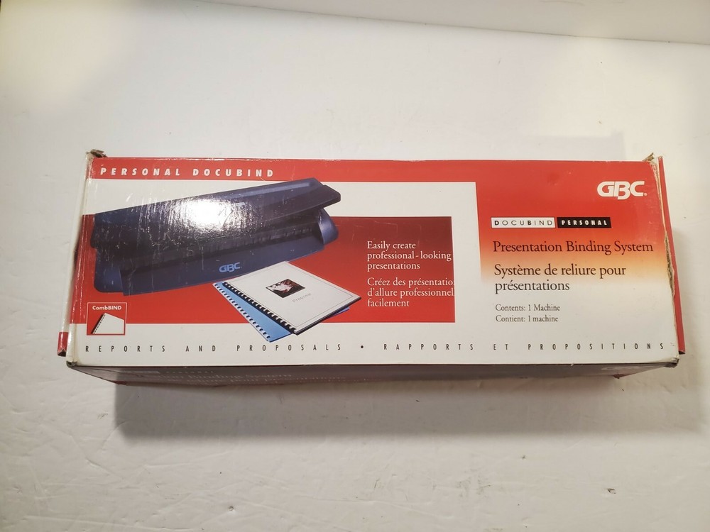 GBC CombBind C50 Binding System 6 Page Punching / 90 Sheet Binding Capacity
