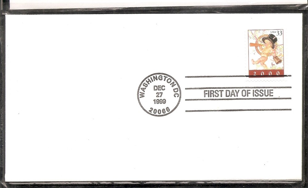 US SC # 3369 Year 2000 FDC. Ready For Cachet.