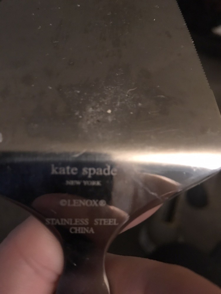 Kate Spade wedding cake cutting set