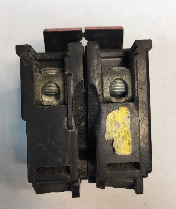 Federal Pacific FPE Stab-Lok Breaker 2 Pole 50 Amp 240V Thick - Ships Today