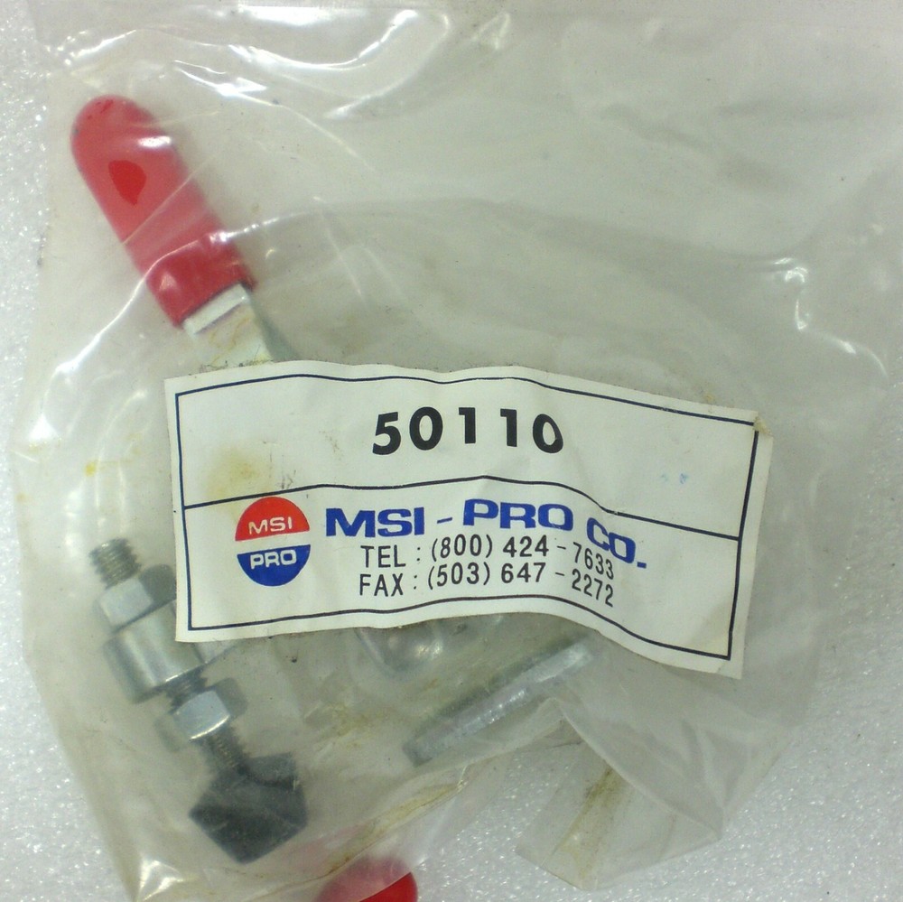 MSI-PRO 50110 Horizontal Quick-Release Toggle Clamps NEW