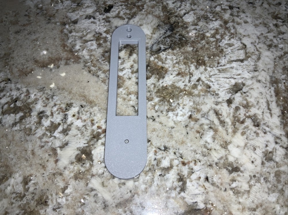 Google Nest Battery Doorbell Mounting Plate Replacement (Gray)