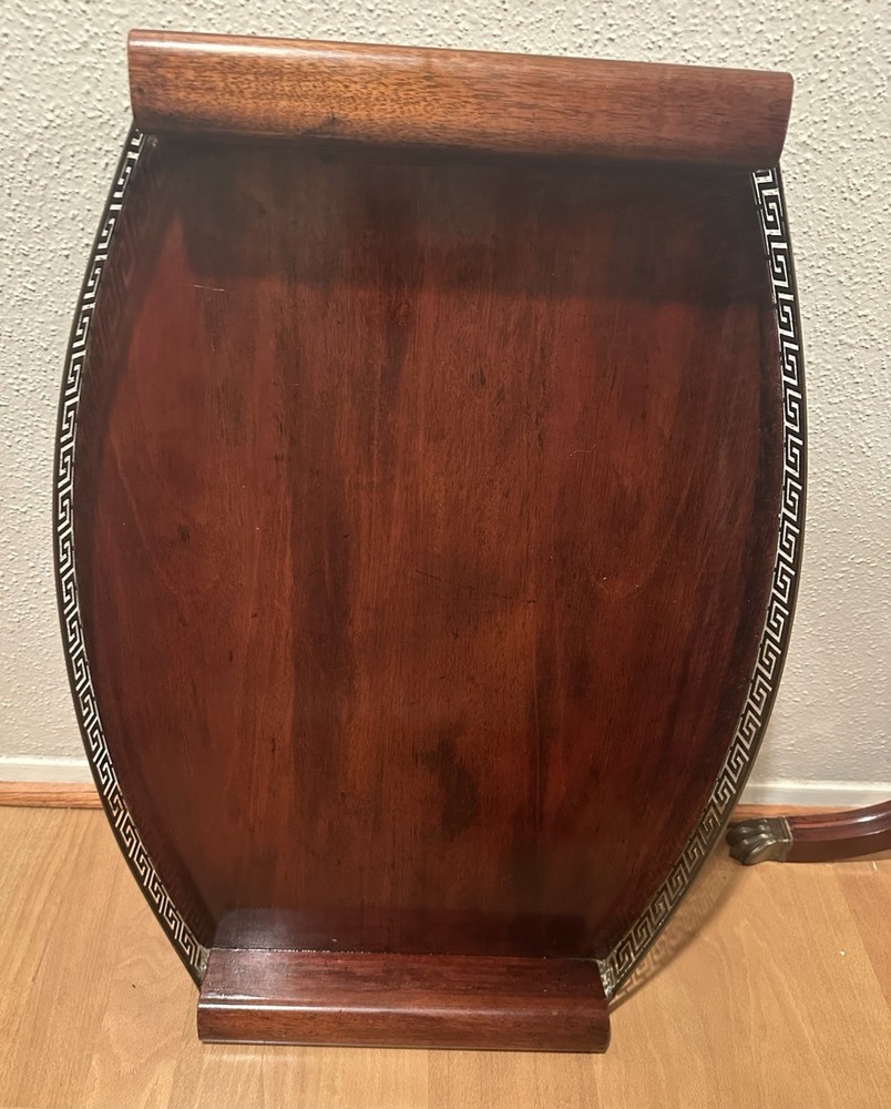 FERGUSON Regency Style Vintage Tray Top Server Table
