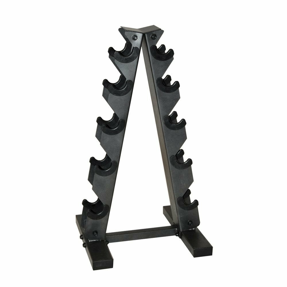 Dumbbell Rack, Black (Store 5 Pairs)