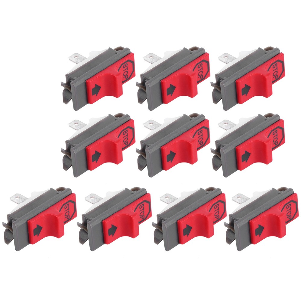 10Pcs On Off Stop Switch Replacement For Chainsaw Garden Tools